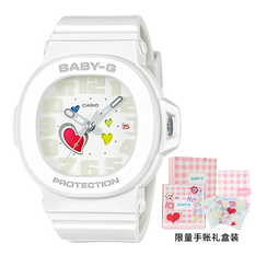 卡西欧手表 BABY-G 【新品】限量手账礼盒装 时尚潮流 防水防震表款BGA-10