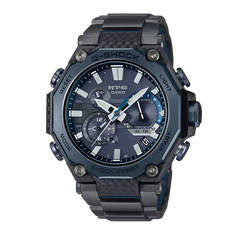 卡西欧手表 G-SHOCK 【新品】BLUE CARBON 防水防震六局电波太阳能动力表款MTG-B2000YBD-2ADR