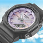 卡西欧手表 G-SHOCK  【新品】璀璨幻色主题 防水防震时尚运动女表GMA-P2100PC