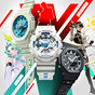 卡西欧手表 G-SHOCK  【新品】凸变英雄合作款 时尚潮流表款GA-110HDS/GA-2100AS/GA-2100