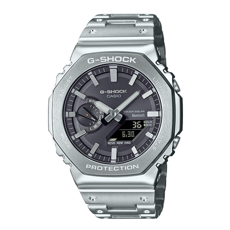 卡西欧手表 G-SHOCK 【新品】全金属 潮流时尚 防震防水运动男表GM-B2100SD-1APRN
