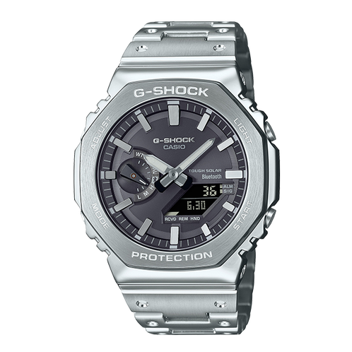 卡西欧手表 G-SHOCK  【新品】全金属 潮流时尚 防震防水运动男表GM-B2100SD-1APRN