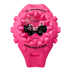 卡西欧手表 G-SHOCK 【新品】全新粉色 特殊表盒“酷眼仔”GA-V01-4APFK