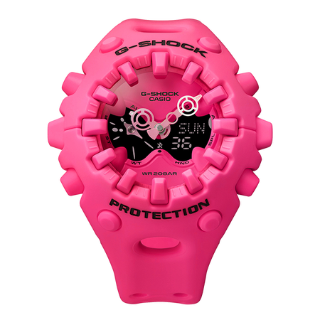 卡西欧手表 G-SHOCK 【新品】全新粉色 特殊表盒“酷眼仔”GA-V01-4APFK
