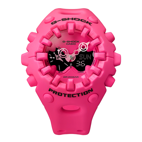 卡西欧手表 G-SHOCK  【新品】全新粉色 特殊表盒“酷眼仔”GA-V01-4APFK