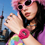 卡西欧手表 G-SHOCK  【新品】全新粉色 特殊表盒“酷眼仔”GA-V01-4APFK