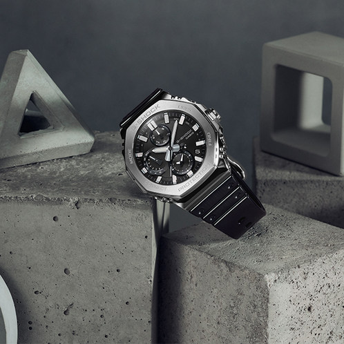 卡西欧手表 G-SHOCK  【新品】全金属指针八角 防水防震蓝牙连接表款GMC-B2100Y-1APRN