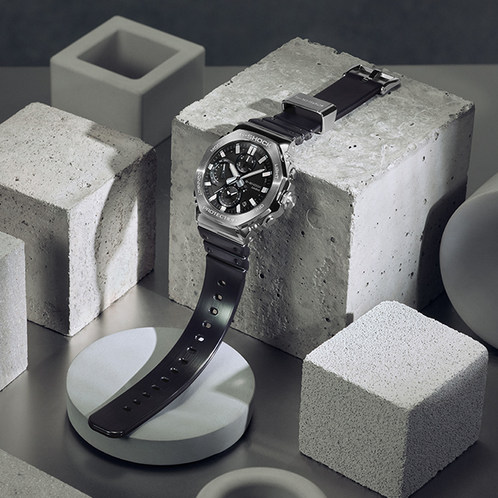 卡西欧手表 G-SHOCK  【新品】全金属指针八角 防水防震蓝牙连接表款GMC-B2100Y-1APRN