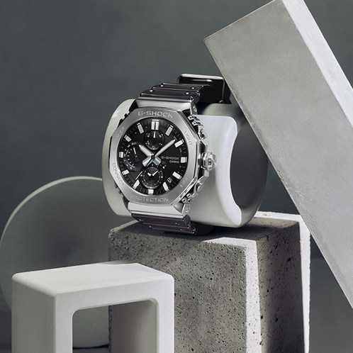 卡西欧手表 G-SHOCK  【新品】全金属指针八角 防水防震蓝牙连接表款GMC-B2100Y-1APRN