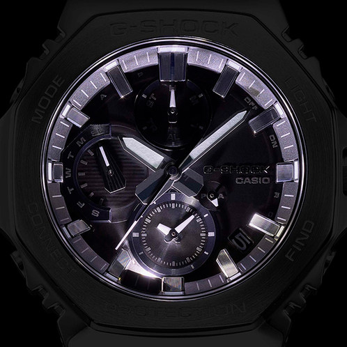 卡西欧手表 G-SHOCK  【新品】全金属指针八角 防水防震蓝牙连接表款GMC-B2100Y-1APRN