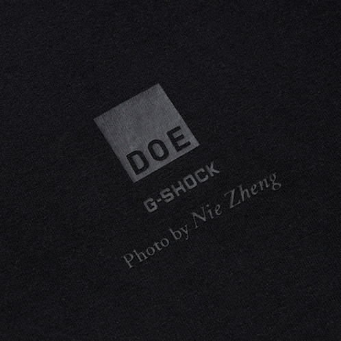 卡西欧品牌周边 服饰  G-SHOCK | DOE | 艺术家聂征 三方联名潮流短袖T恤
