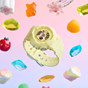 卡西欧手表 BABY-G  甜品靓色 青春夏日防水防震运动女表BA-110AH