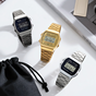 卡西欧手表 小金表  【新品】CASIO系列 复古时尚A158WEA-1EF