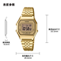 卡西欧手表 小金表  【新品】CASIO系列 复古潮流LA680WEA