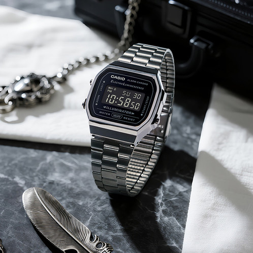 卡西欧手表 小金表  【新品】CASIO系列 复古潮流A168W