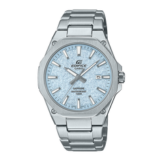 卡西欧手表 EDIFICE 【新品】艾迪斐斯 全新色彩主题 人造蓝宝石玻璃镜面防水商务男表EFR-S108DE