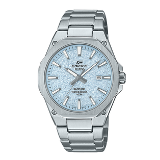 卡西欧手表 EDIFICE 艾迪斐斯 全新色彩主题 人造蓝宝石玻璃镜面防水商务男表EFR-S108DE