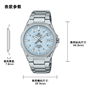 卡西欧手表 EDIFICE  【新品】艾迪斐斯 全新色彩主题 人造蓝宝石玻璃镜面防水商务男表EFR-S108DE