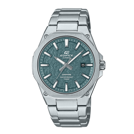 卡西欧手表 EDIFICE 艾迪斐斯 全新色彩主题 人造蓝宝石玻璃镜面防水商务男表EFR-S108DE