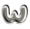 PIN字母W 