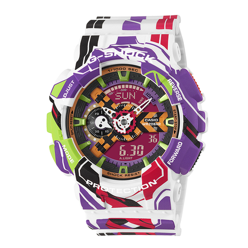 卡西欧手表 G-SHOCK  【新品】30周年 EVA 纪念款 时尚潮流表款GA-110EVA30-7APR