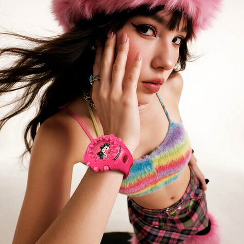卡西欧手表 G-SHOCK  【新品】全新粉色“酷眼仔”GA-V01-4APFV