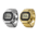 CRW-001金色+银色戒指手表套组