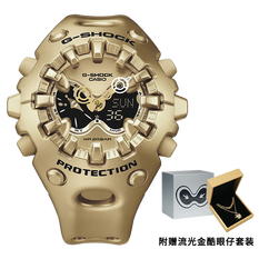 卡西欧手表 G-SHOCK 【新品】全新“流光金”色 特殊项链套组GA-V01A-9APFK