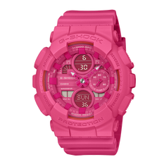 卡西欧手表 G-SHOCK 【新品】直营专供 Pink Ribbon系列时尚潮流运动女表GMA-S145PK-4ADR