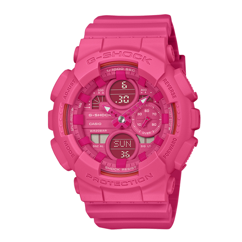 卡西欧手表 G-SHOCK  【新品】直营专供 Pink Ribbon系列时尚潮流运动女表GMA-S145PK-4ADR