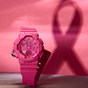 卡西欧手表 G-SHOCK  【新品】直营专供 Pink Ribbon系列时尚潮流运动女表GMA-S145PK-4ADR