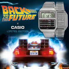 卡西欧手表 小金表 【新品】VINTAGE 复古表款 BACK TO THE FUTURE 特殊背刻与包装CA-500WEBF-1APR