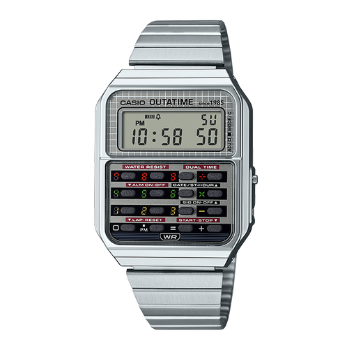 卡西欧手表 小金表  【新品】VINTAGE 复古表款 BACK TO THE FUTURE 特殊背刻与包装CA-500WEBF-1APR