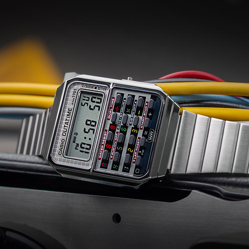 卡西欧手表 小金表  【新品】VINTAGE 复古表款 BACK TO THE FUTURE 特殊背刻与包装CA-500WEBF-1APR