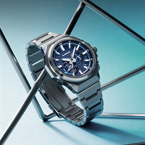 卡西欧手表 G-SHOCK  【新品】G-STEEL系列 防震防水蓝牙太阳能运动男表GST-B1000D