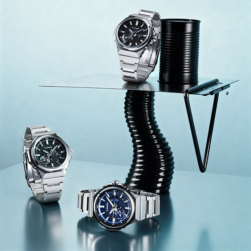 卡西欧手表 G-SHOCK  【新品】G-STEEL系列 防震防水蓝牙太阳能运动男表GST-B1000D