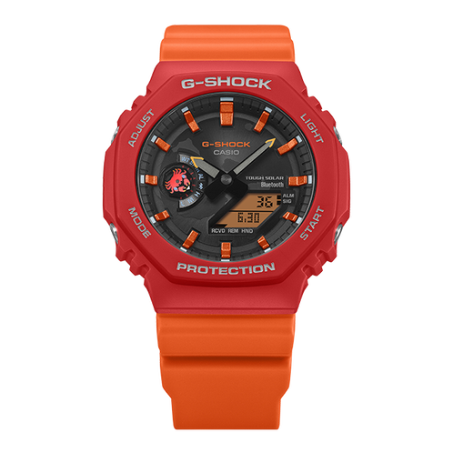 卡西欧手表 G-SHOCK  第二弹达尔文主题系列 防水防震时尚手表GA-B2100DF