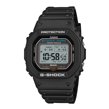 卡西欧手表 G-SHOCK 【新品】时尚运动设计MIP屏经典方块防水防震运动男表GW-BX5600