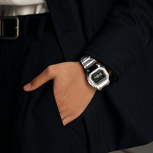 卡西欧手表 G-SHOCK  全新设计风格 时尚潮流 防震防水蓝牙连接六局电波太阳能动力运动男表GMW-BZ5000