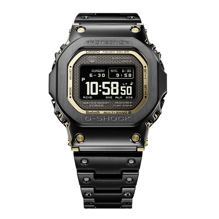 卡西欧手表 G-SHOCK 【新品】全新设计风格 时尚潮流 防震防水蓝牙连接六局电波太阳能动力运动男表GMW-BZ5000