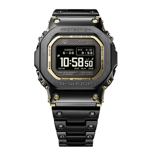 卡西欧手表 G-SHOCK  【新品】全新设计风格 时尚潮流 防震防水蓝牙连接六局电波太阳能动力运动男表GMW-BZ5000