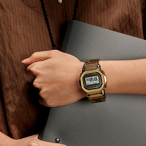 卡西欧手表 G-SHOCK  【新品】全新设计风格 时尚潮流 防震防水蓝牙连接六局电波太阳能动力运动男表GMW-BZ5000