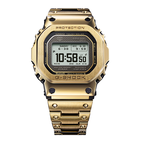 卡西欧手表 G-SHOCK  【新品】全新设计风格 时尚潮流 防震防水蓝牙连接六局电波太阳能动力运动男表GMW-BZ5000