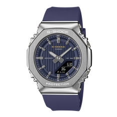 卡西欧手表 G-SHOCK 【新品】全新蓝白双色 时尚防水防震运动表款GM-S2110SH