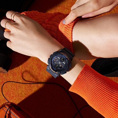 卡西欧手表 G-SHOCK  【新品】POWER 全新配色 时尚潮流运动女表GMA-S140