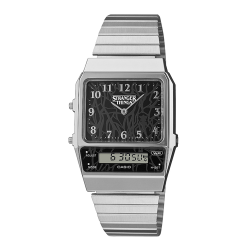 卡西欧手表 小金表  【新品】怪奇物语联名 防水防震时尚表款AQ-800EST-1ADR