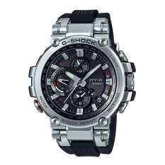 卡西欧手表 G-SHOCK 金属外壳 硬朗风格 防水防震太阳能蓝牙连接功能男表MTG-B1000