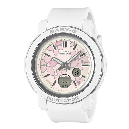 卡西欧手表 BABY-G  【新品】时尚花卉 潮流防水防震女表BGA-290FL