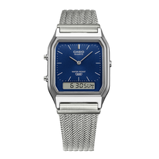 卡西欧手表 小金表 【新品】时尚方盘 VINTAGE 复古表款AQ-230EM