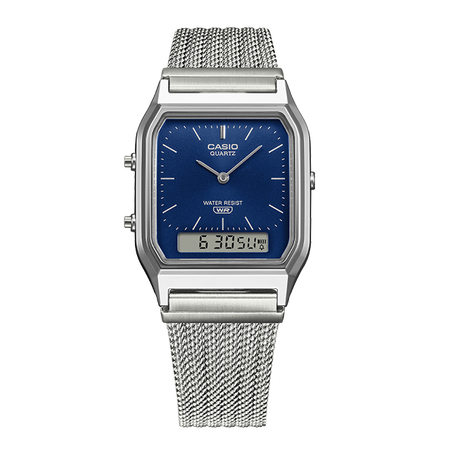 卡西欧手表 小金表 【新品】时尚方盘 VINTAGE 复古表款AQ-230EM